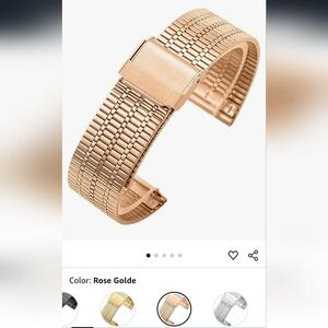 Amazon Rose Gold Women's Watch Band